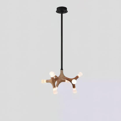 Flower Bone Gasolier Chandelier