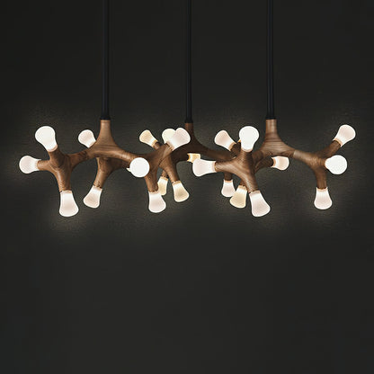 Flower Bone Gasolier Chandelier