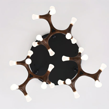 Flower Bone Gasolier Chandelier