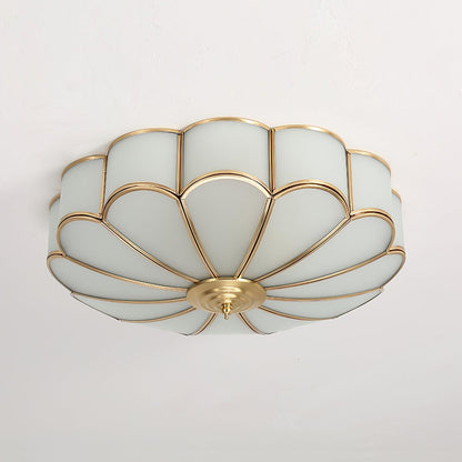 Scalloped Flush Overhead light Ceiling Light
