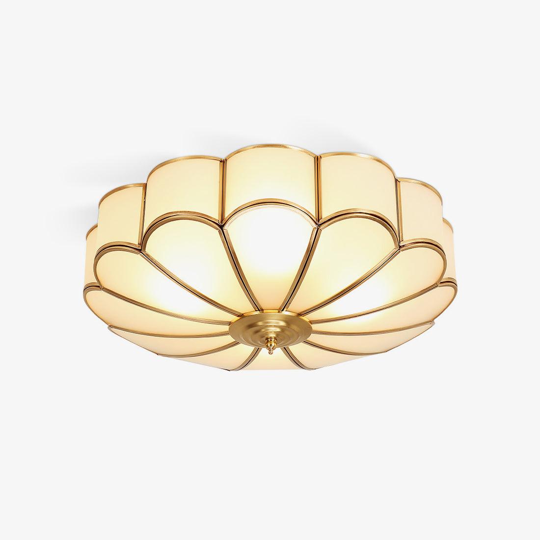 Scalloped Flush Overhead light Ceiling Light