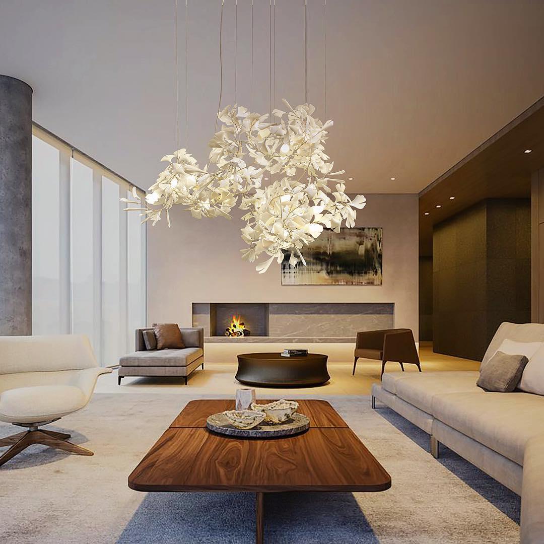 Gingko Candelabrum Chandelier A