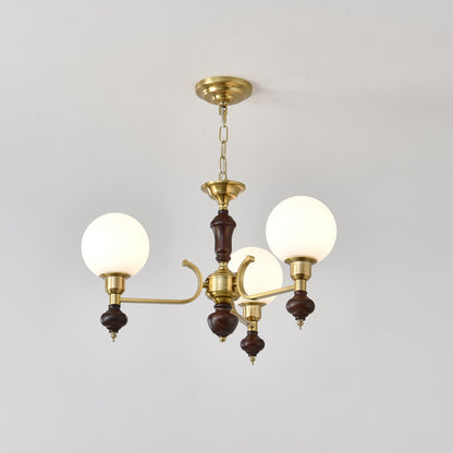 Globe Orb Candelabrum Chandelier