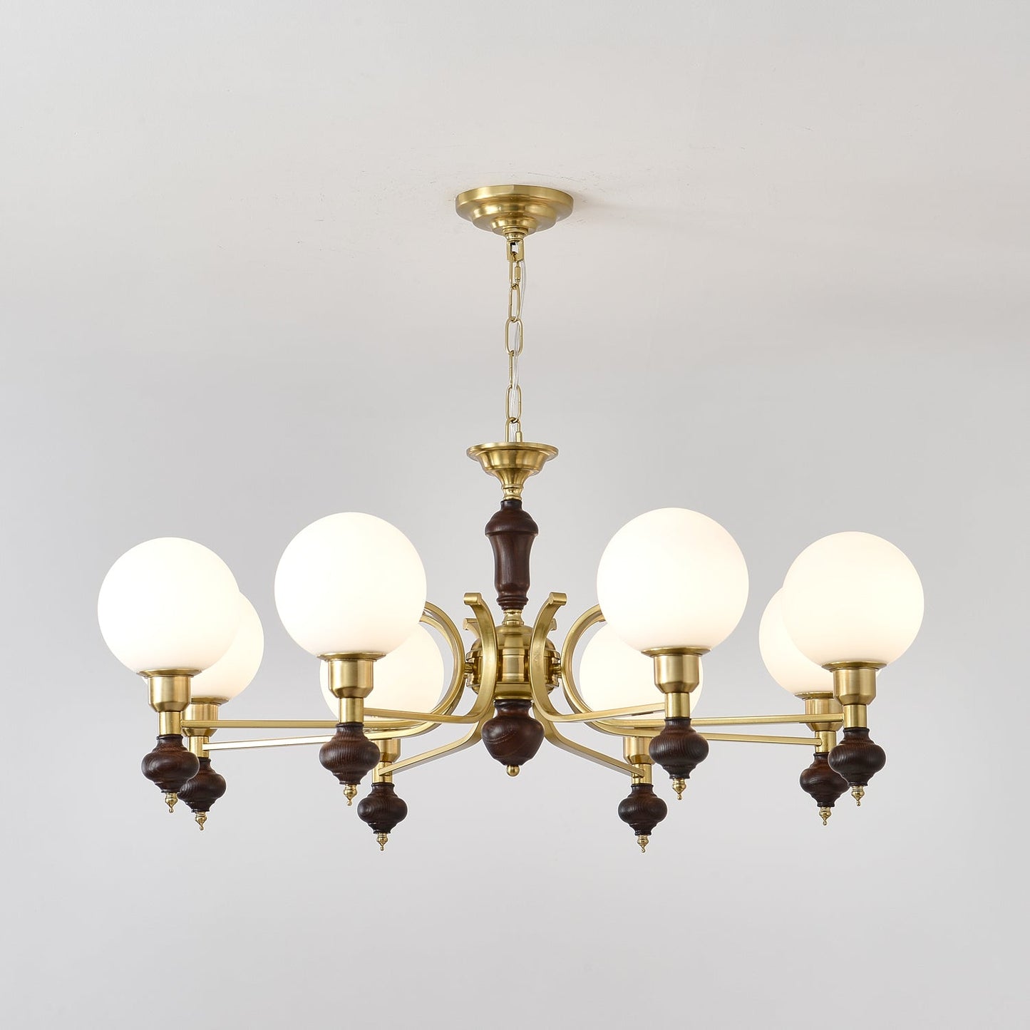 Globe Orb Candelabrum Chandelier