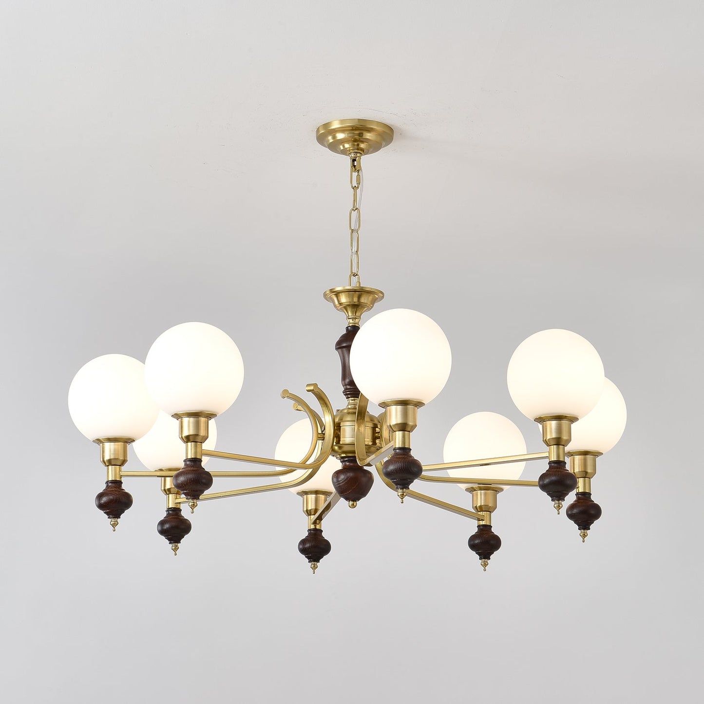 Globe Orb Candelabrum Chandelier