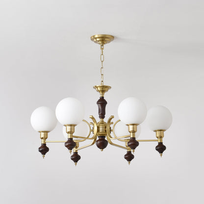 Globe Orb Candelabrum Chandelier