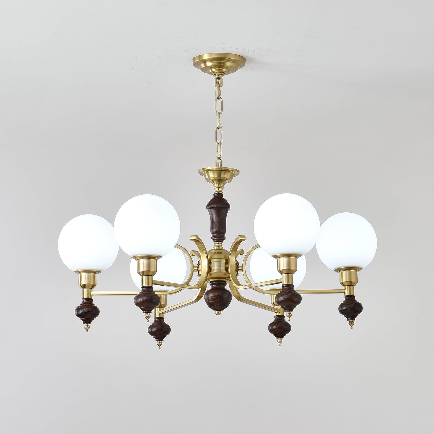 Globe Orb Candelabrum Chandelier