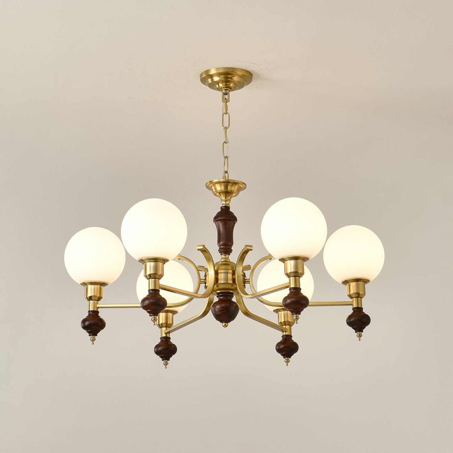 Globe Orb Candelabrum Chandelier