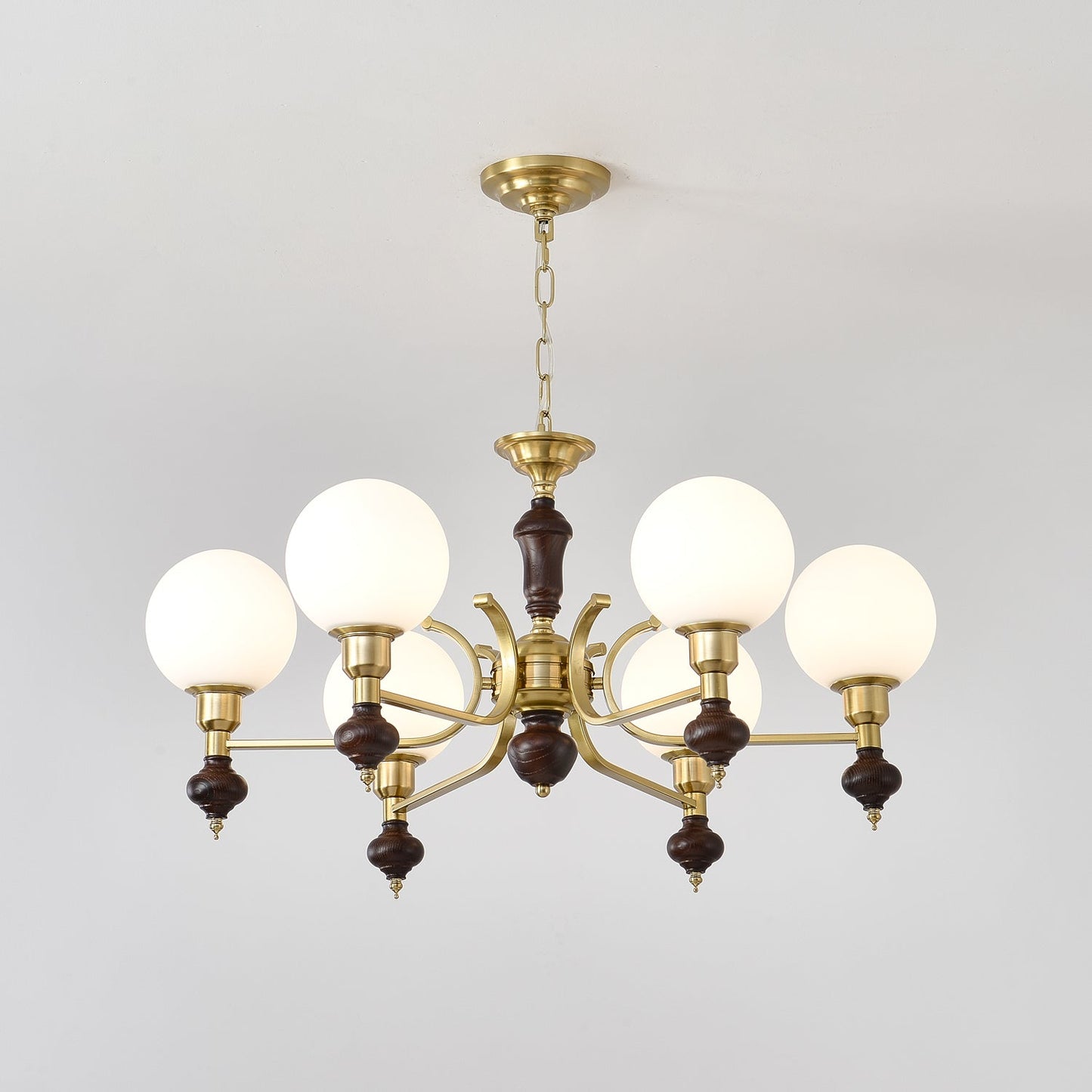 Globe Orb Candelabrum Chandelier
