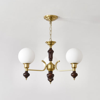 Globe Orb Candelabrum Chandelier