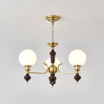 Globe Orb Candelabrum Chandelier