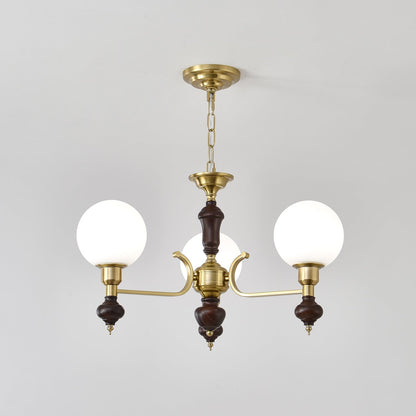 Globe Orb Candelabrum Chandelier