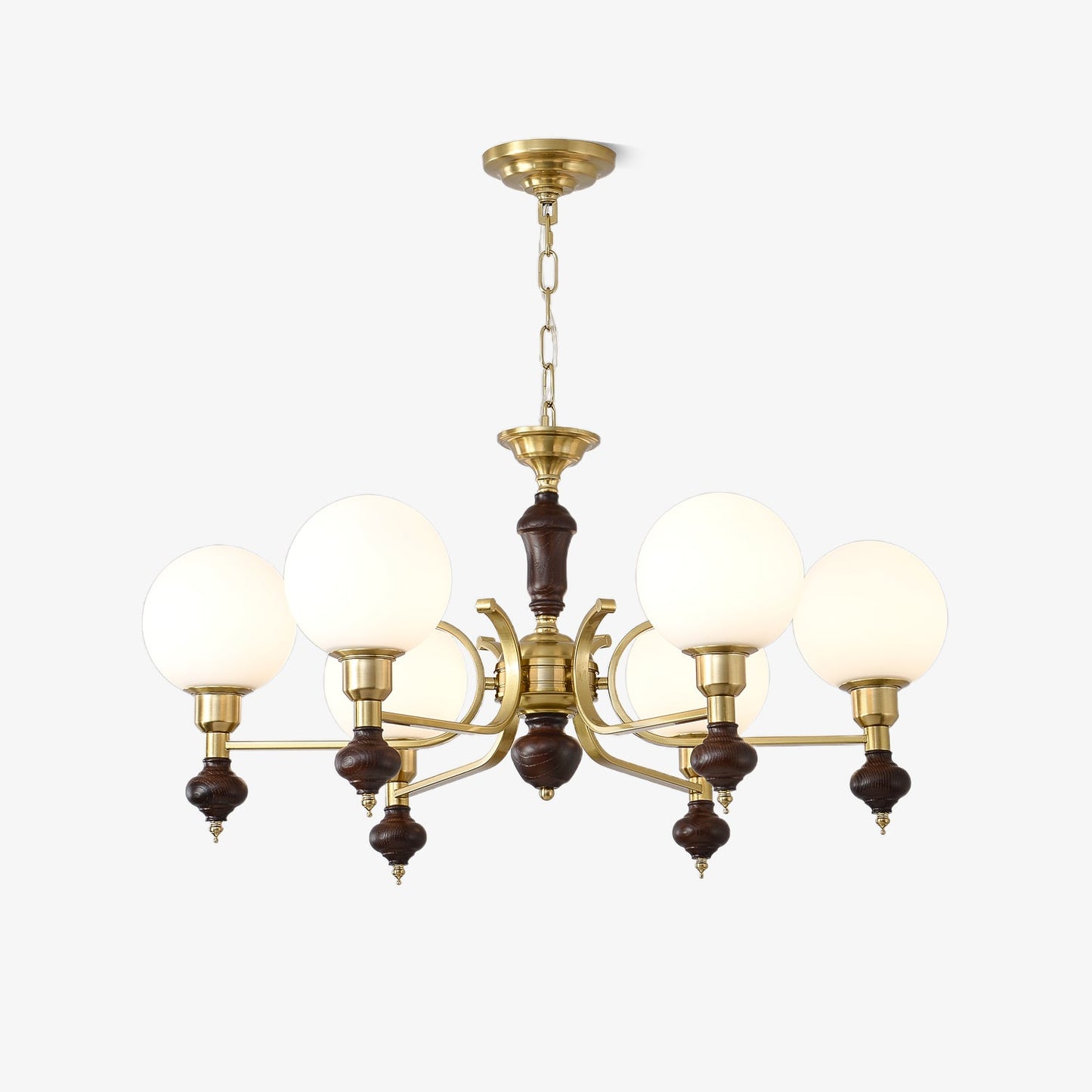Globe Orb Candelabrum Chandelier
