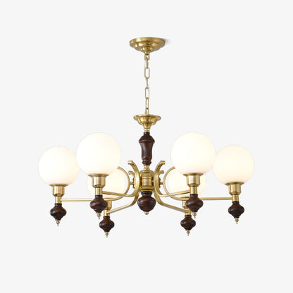 Globe Orb Candelabrum Chandelier