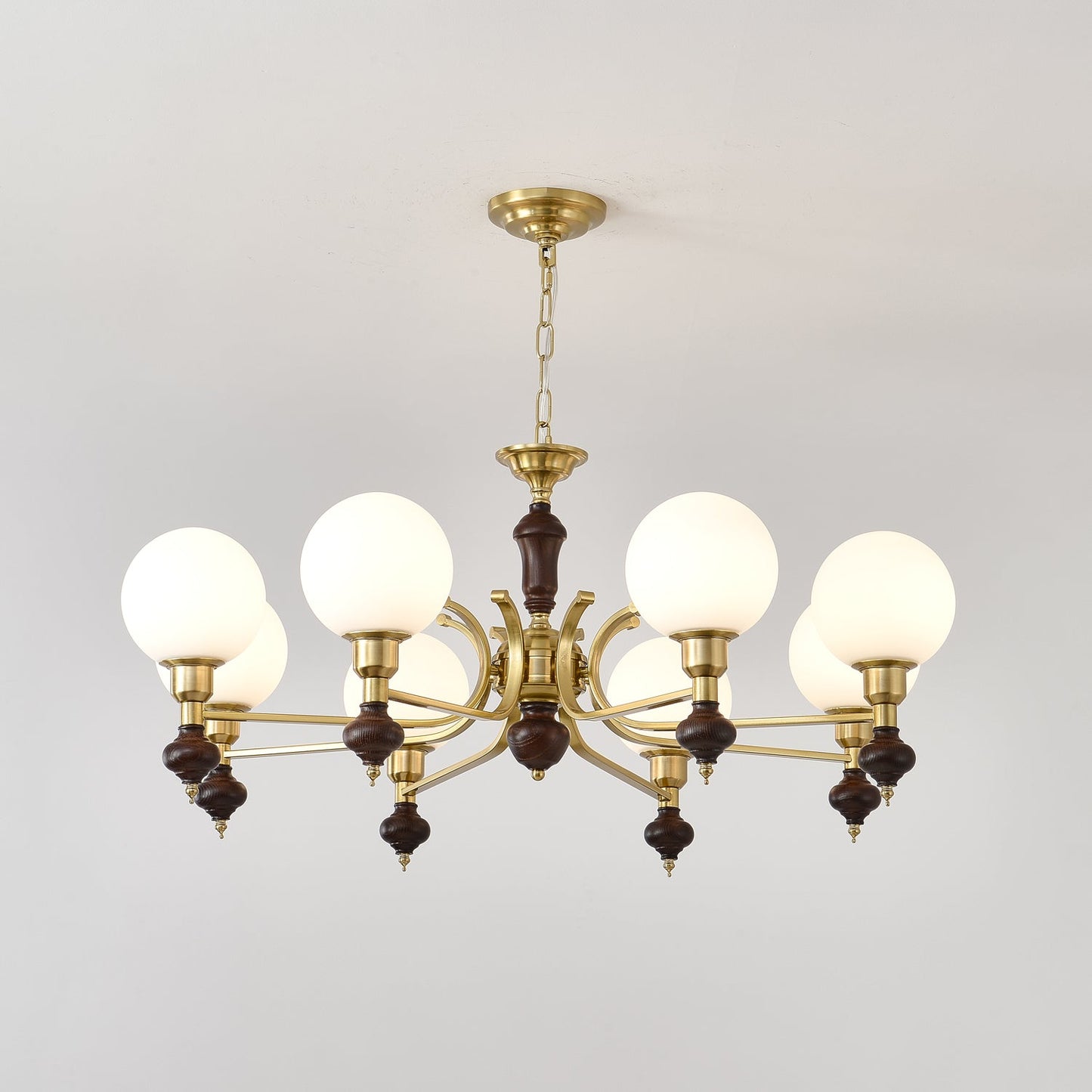 Globe Orb Candelabrum Chandelier