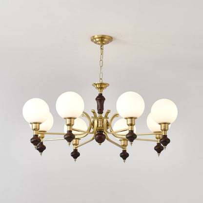 Globe Orb Candelabrum Chandelier
