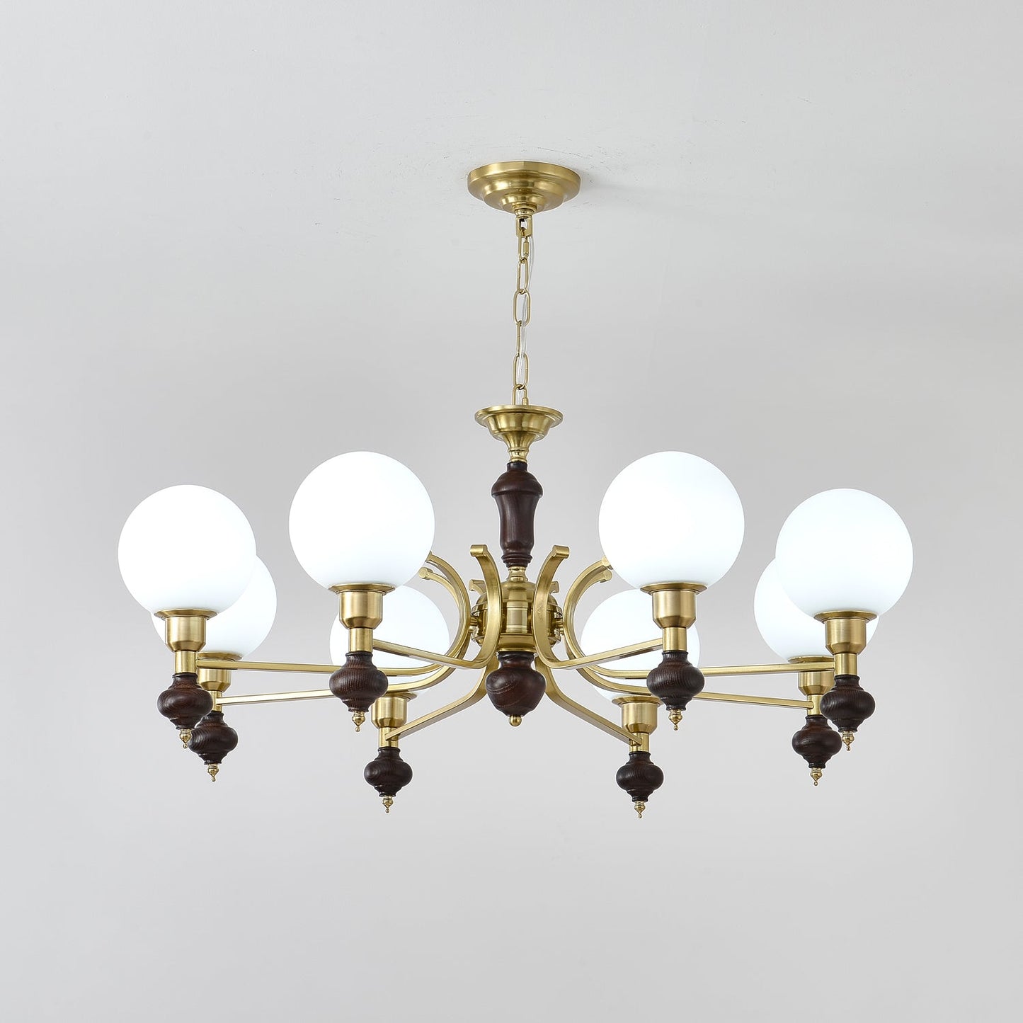 Globe Orb Candelabrum Chandelier