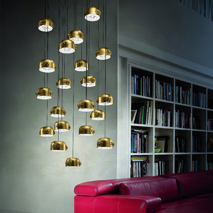Gold Tuzzi Droplight Pendant Light