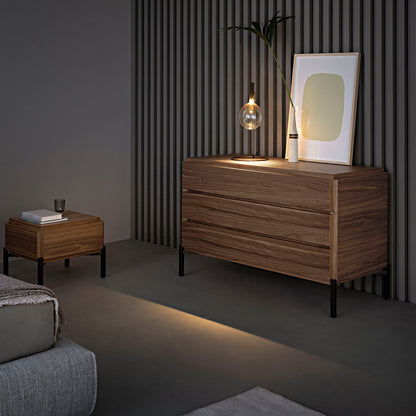Groove 3-Drawer Dresser