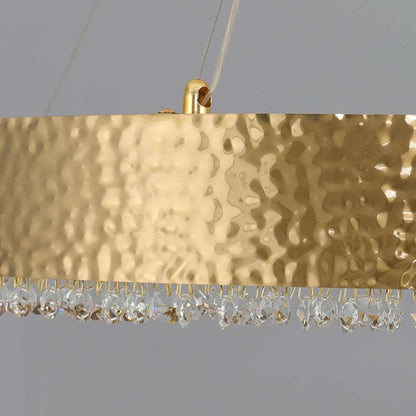 Alleri 4-Ring Crystal Modern Chandelier