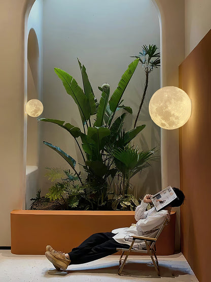 Moon 3D Wall-mounted light Wall Lamp