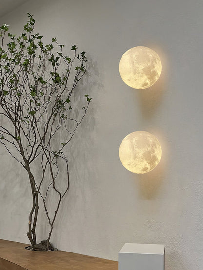 Moon 3D Wall-mounted light Wall Lamp