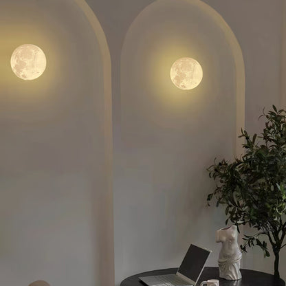 Moon 3D Wall-mounted light Wall Lamp