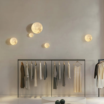 Moon 3D Wall-mounted light Wall Lamp