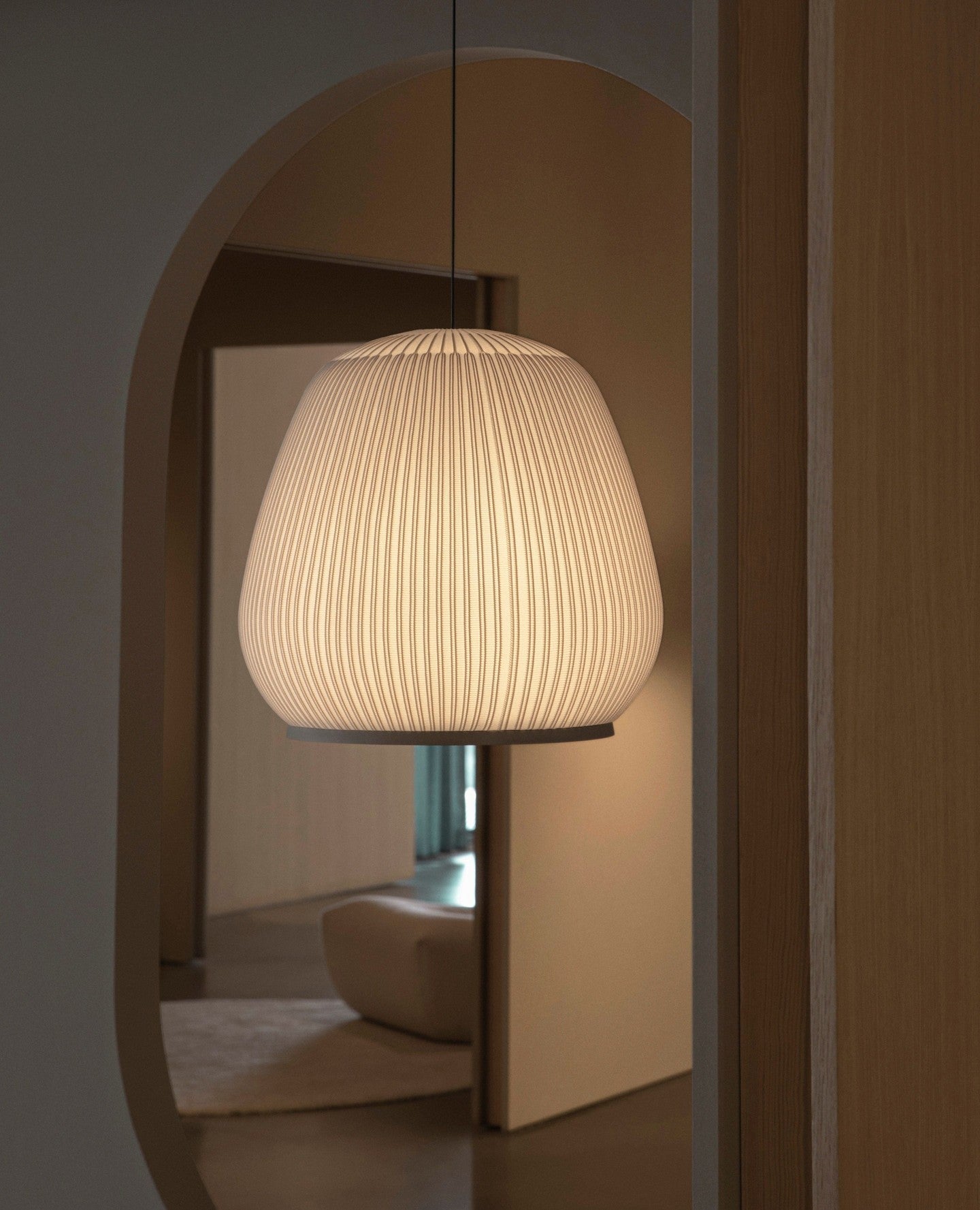 Lantern Knit Droplight Pendant Lamp
