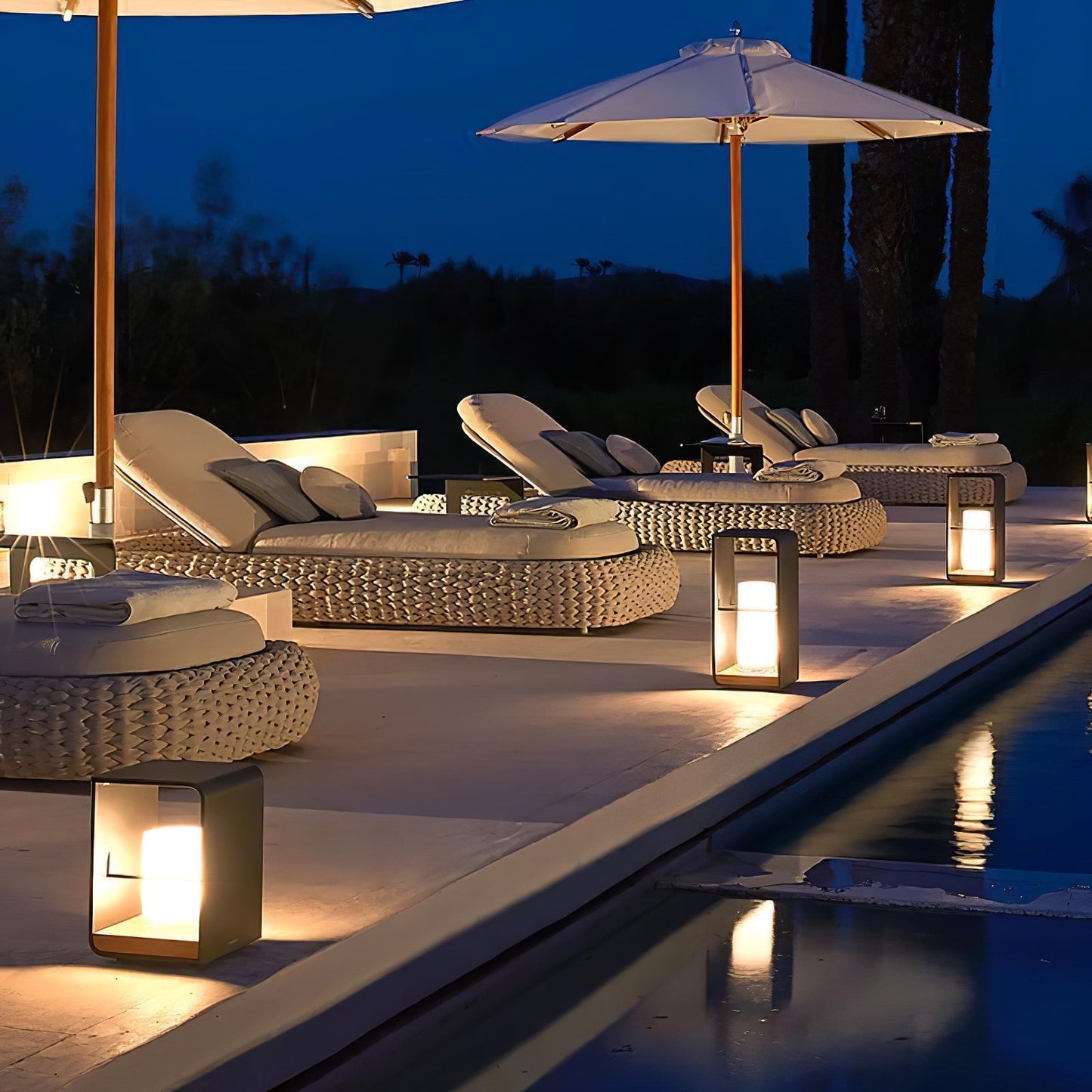 Lantern Garden Solar Exterior lamp Outdoor Light