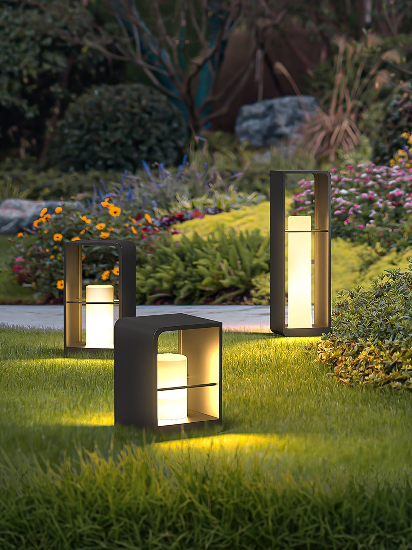 Lantern Garden Solar Exterior lamp Outdoor Light