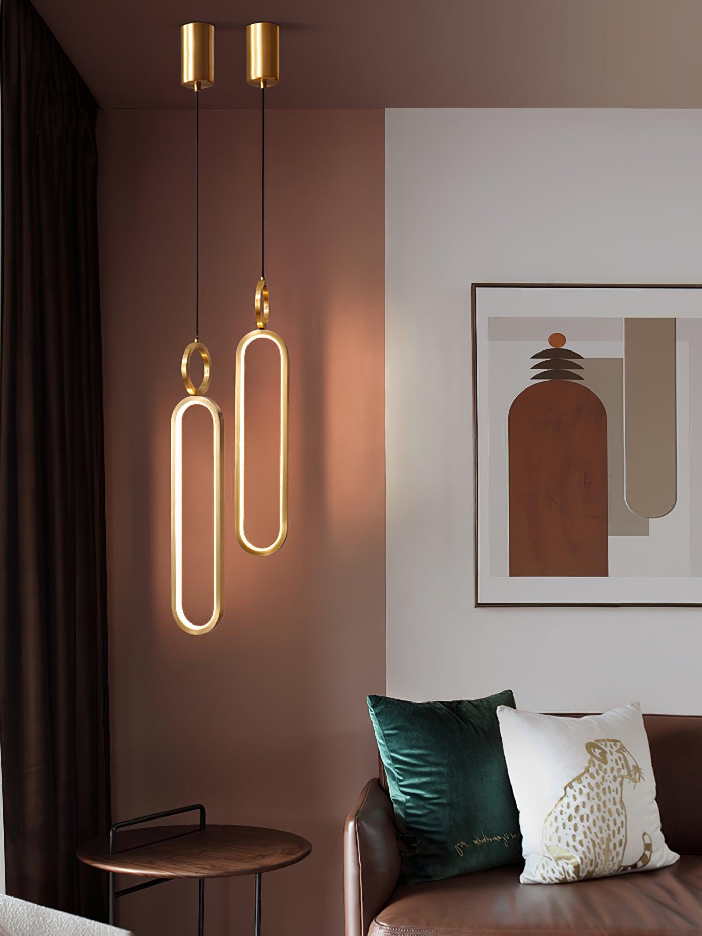 Oval Rings Ceiling light fitting Pendant Light