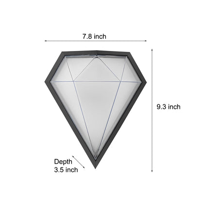 Creative Geometric LED Waterproof Black Modern Wall Lamp Exterior Lights