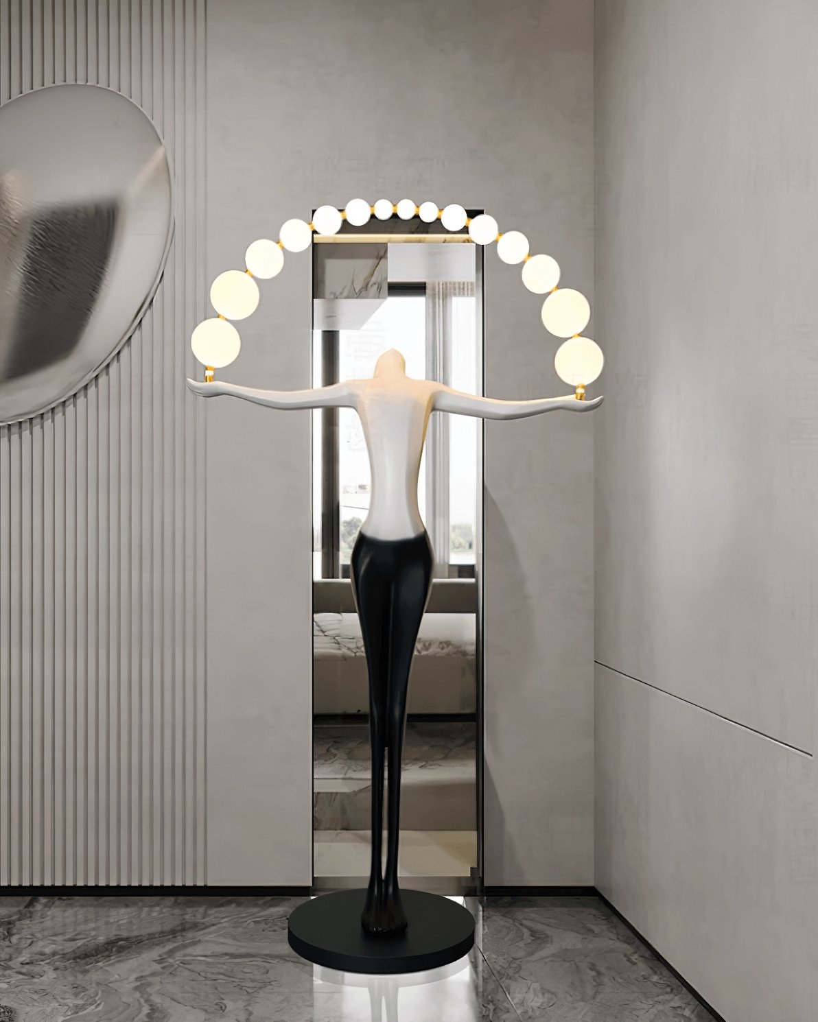 Statue of Liberty Torchiere Lamp Floor Lamp