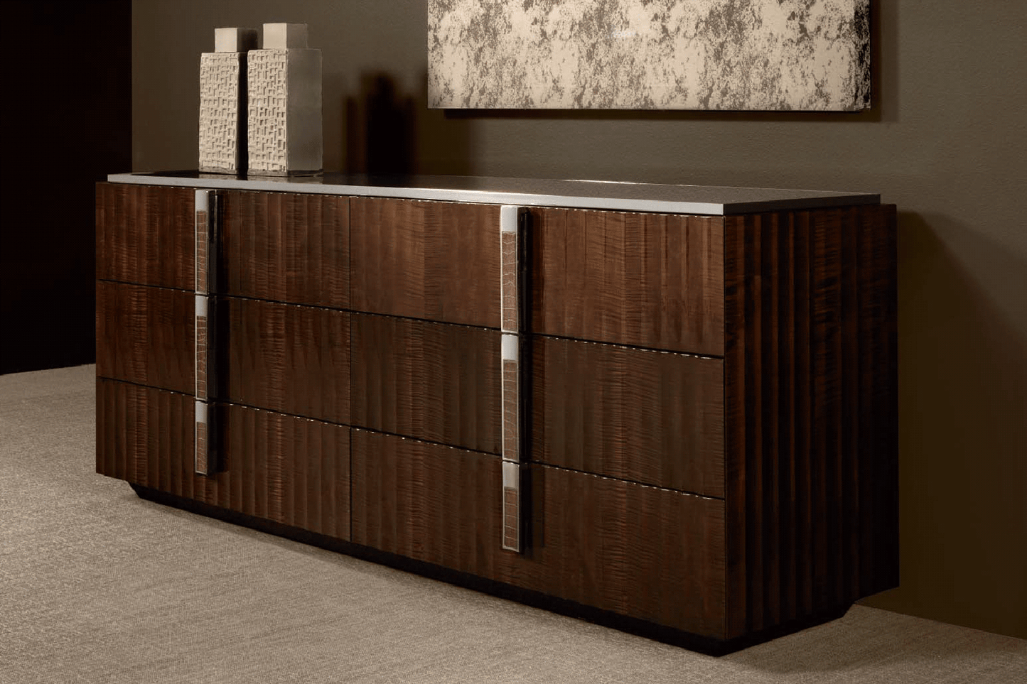 Red Carpet 6-Drawer Dresser - Bruno Gloss