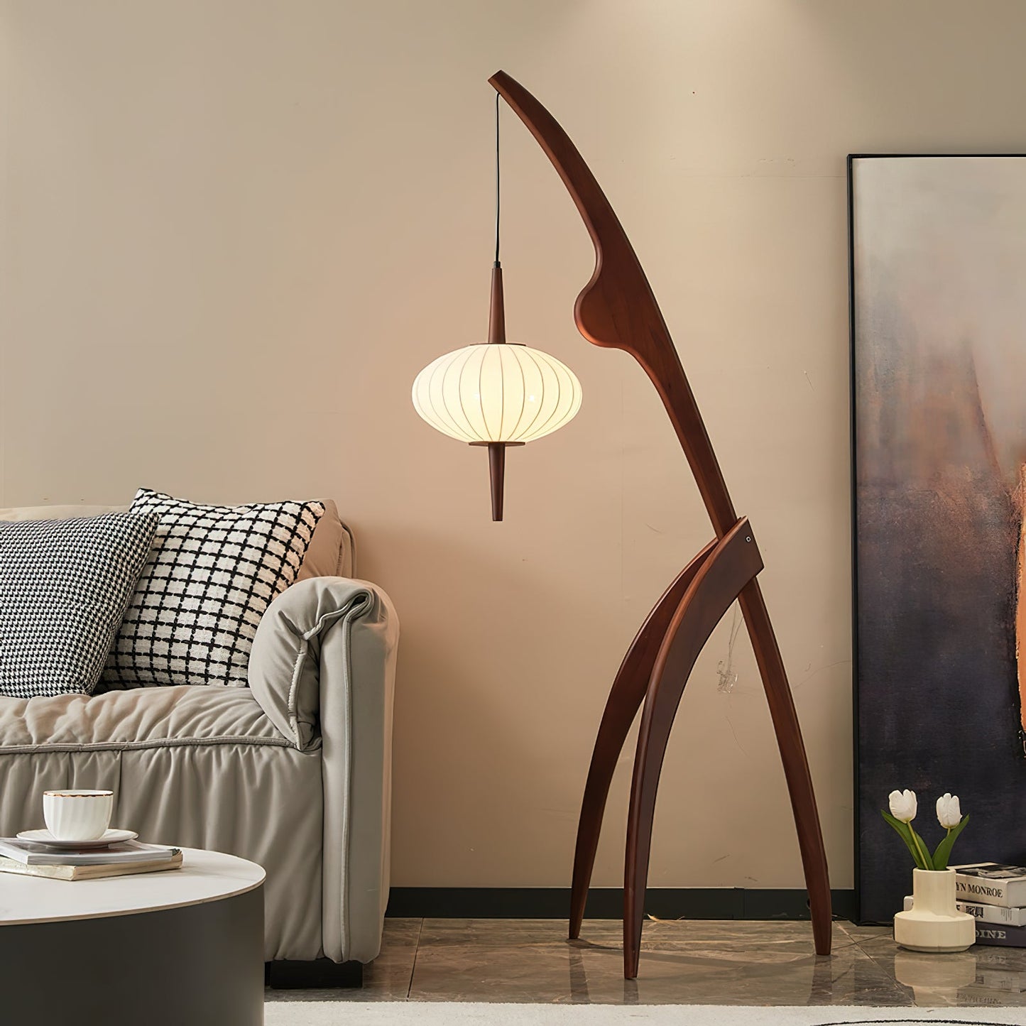 Mantis Wood Ambient Floor Lamp Floor Lamp