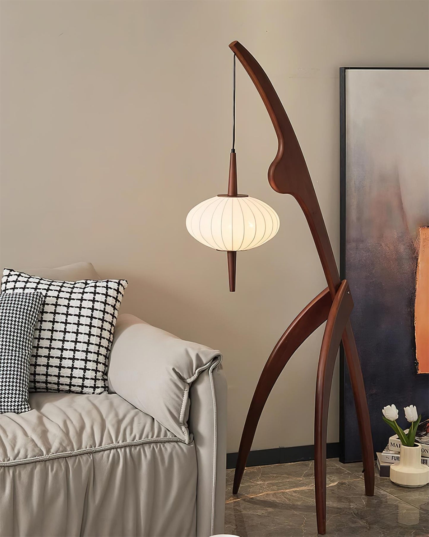 Mantis Wood Ambient Floor Lamp Floor Lamp