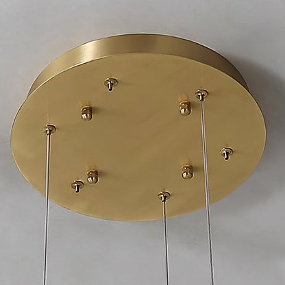 Marika Alabaster Ceiling fixture Chandelier