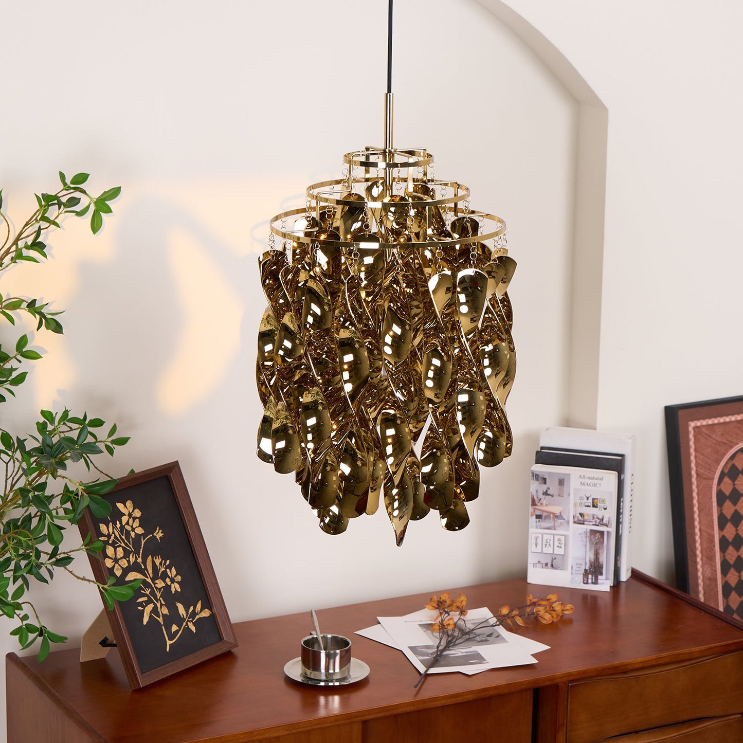 Maris Spiral Houselight Pendant Lamp