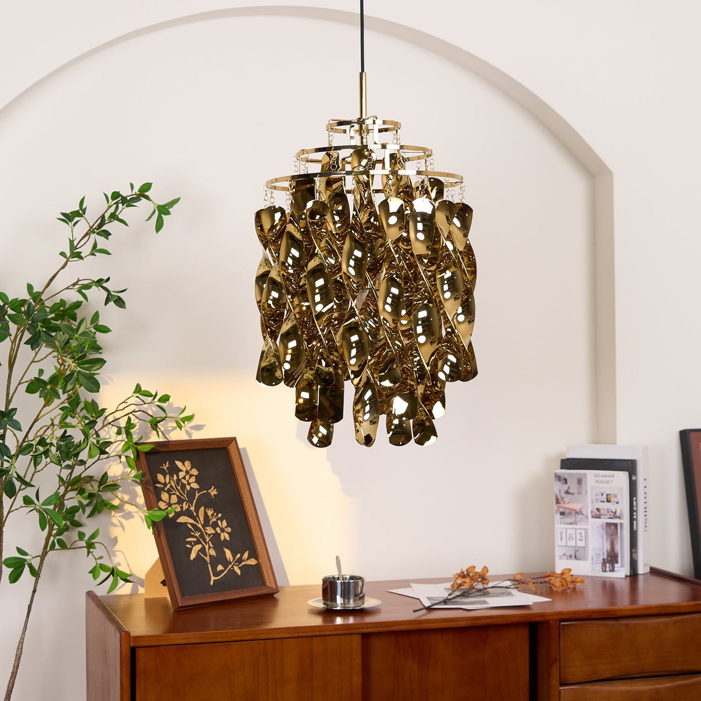 Maris Spiral Houselight Pendant Lamp