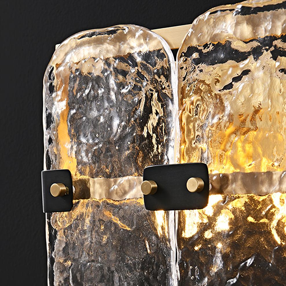 Massive Glass Wall light fixture Wall Sconces