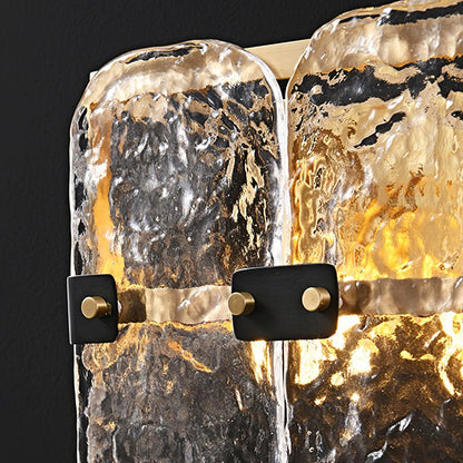 Massive Glass Wall light fixture Wall Sconces