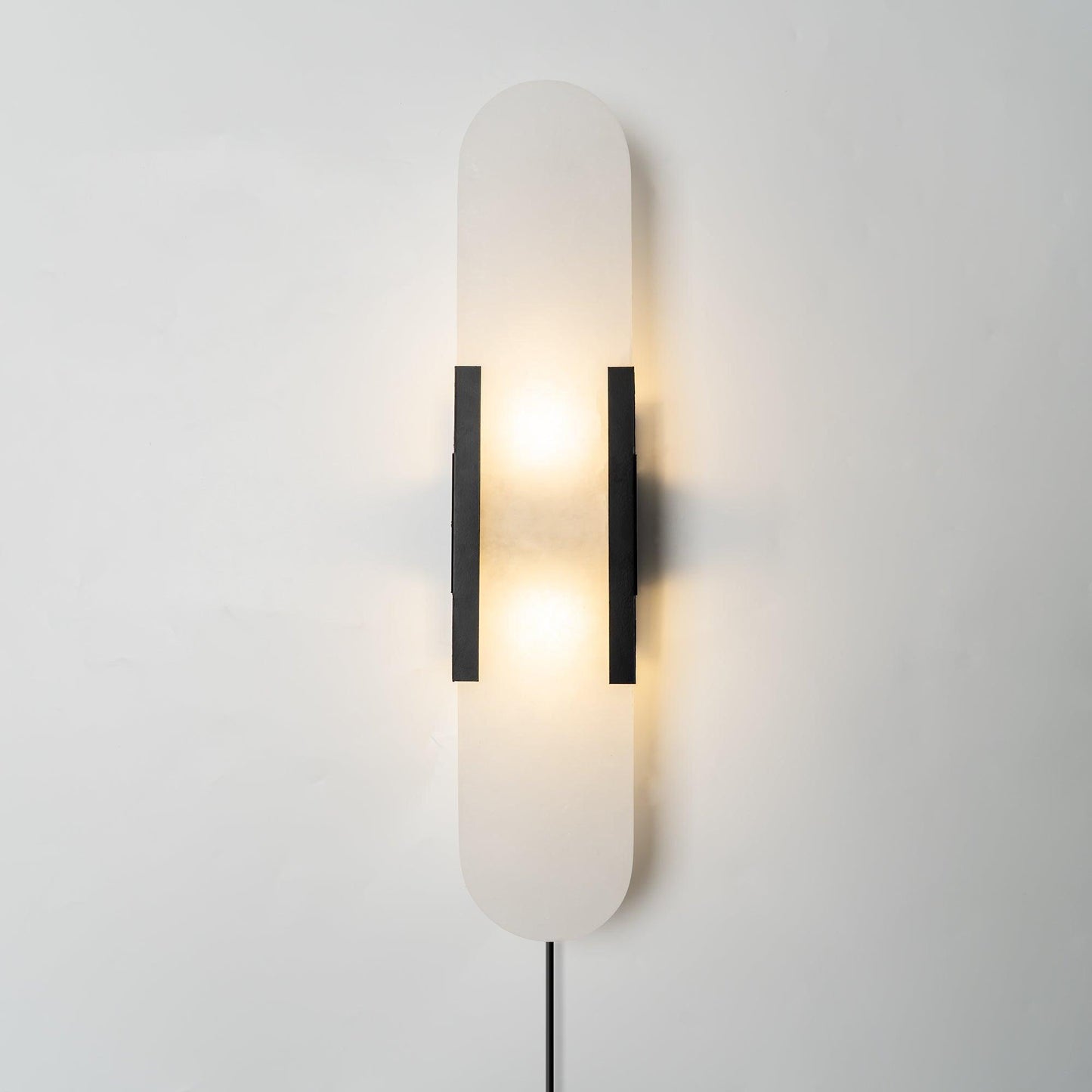Melange Elongated Plug-in Bracket light Sconce