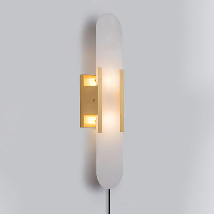 Melange Elongated Plug-in Bracket light Sconce