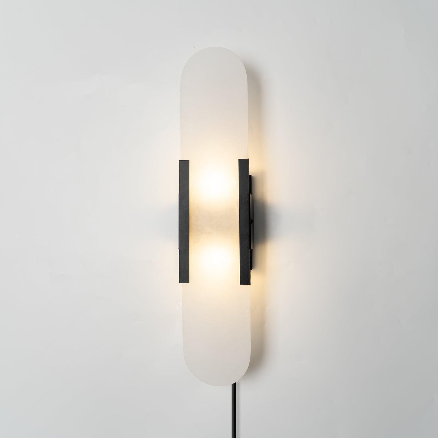 Melange Elongated Plug-in Bracket light Sconce