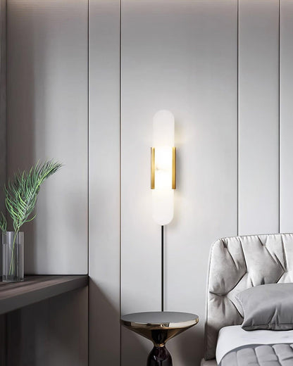 Melange Elongated Plug-in Bracket light Sconce