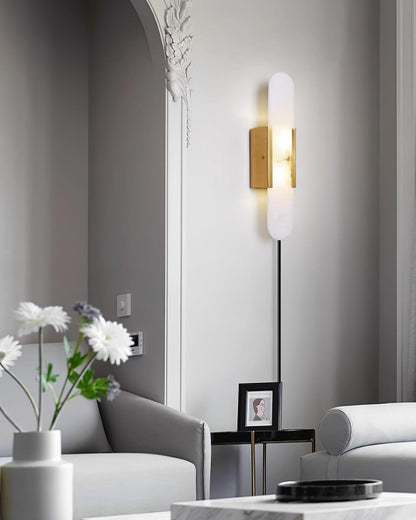 Melange Elongated Plug-in Bracket light Sconce