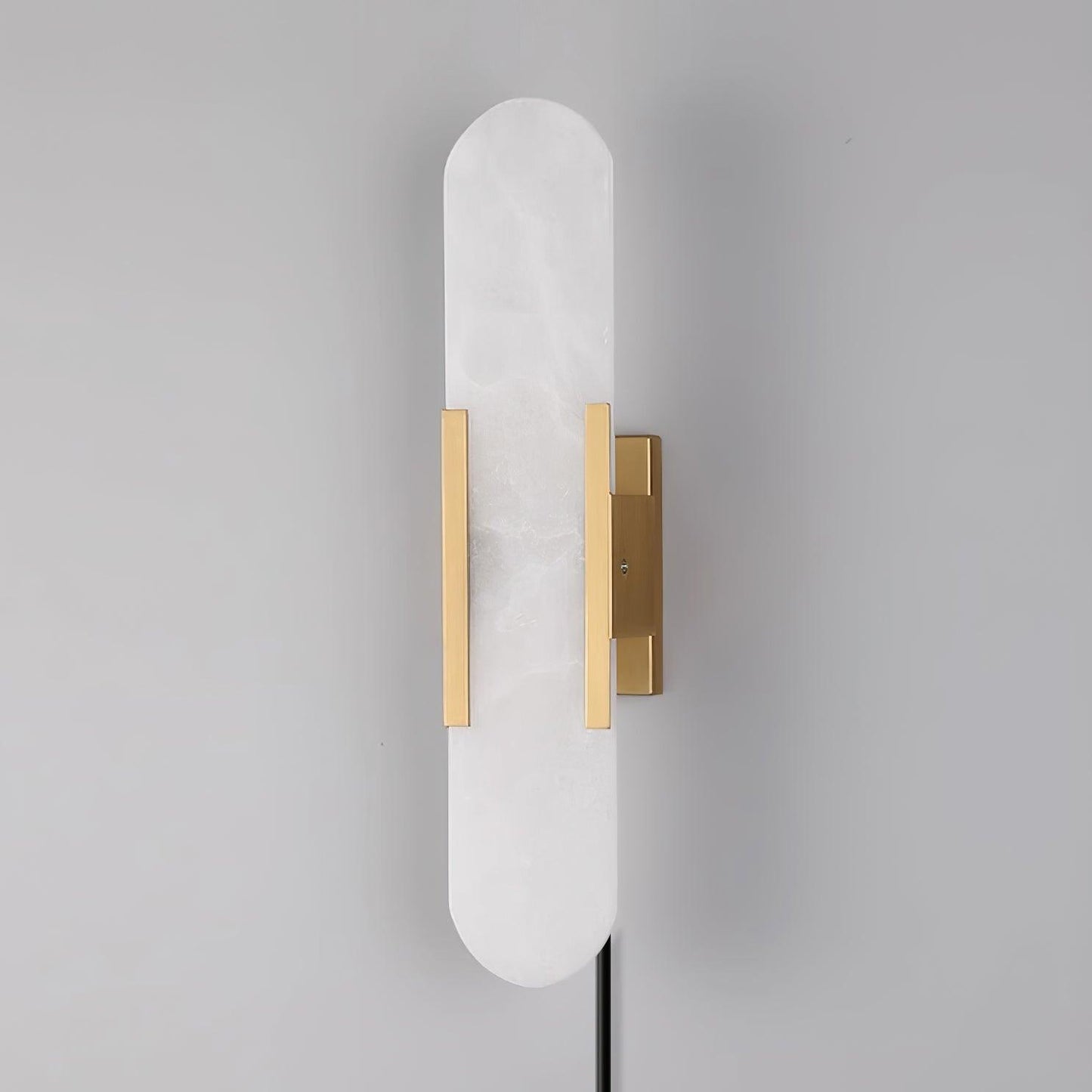 Melange Elongated Plug-in Bracket light Sconce