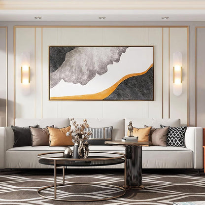 Melange Elongated Plug-in Bracket light Sconce