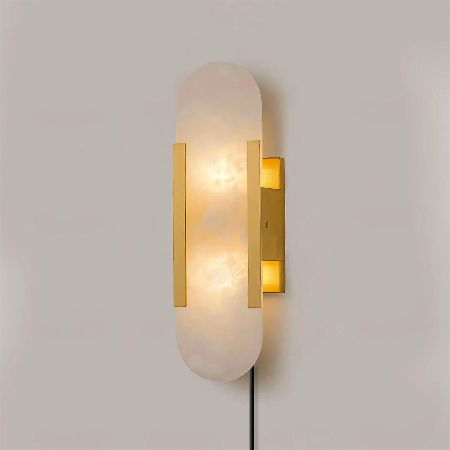 Melange Elongated Plug-in Bracket light Sconce
